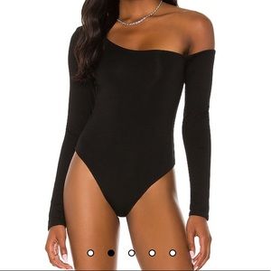Sexy black bodysuit from revolve